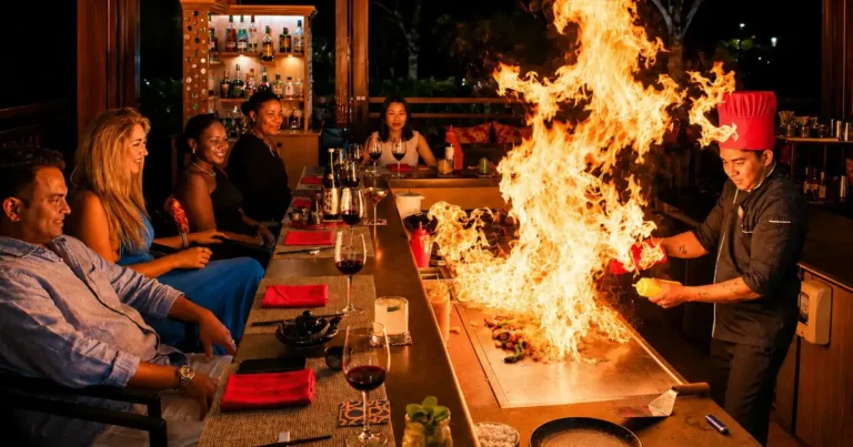 Teppanyaki: comida japonesa y show en un solo lugar (Foto de internet)