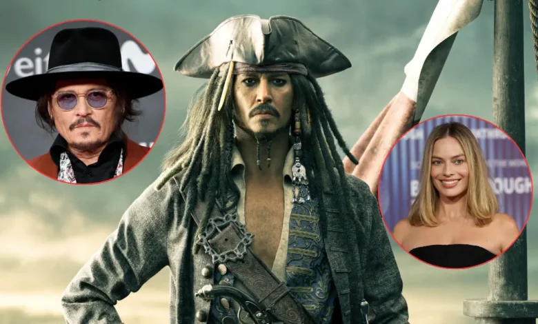 Johnny Depp volverá cómo Jack Sparrow por millonaria cantidad, también Margot Robbie (Fotos de internet)