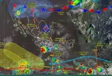 Pronóstico del clima: onda tropical núm. 29 generará fuertes lluvias (Imagen de Conagua)