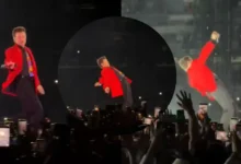 Harry Styles continua su concierto en CDMX a pesar de la lluvia y un resbalón (Fotos de internet)