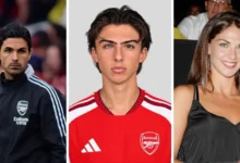 gabriel arteta, hijo de mikel arteta y lorena bernal, sorprende por sus ojos de distinto color