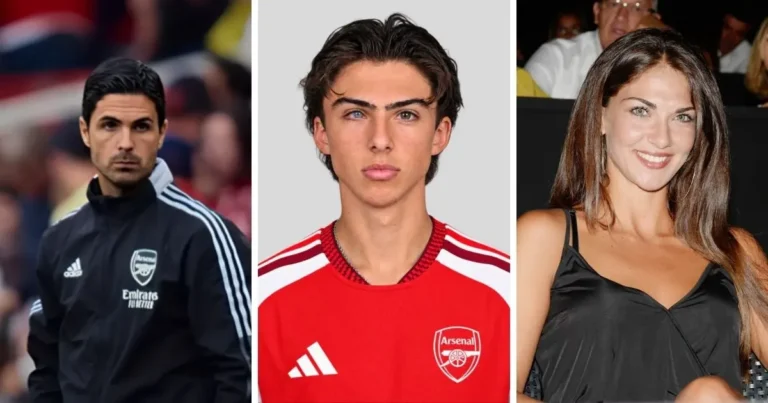 gabriel arteta, hijo de mikel arteta y lorena bernal, sorprende por sus ojos de distinto color