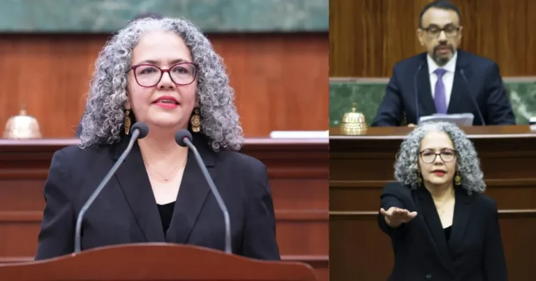 Graciela Domínguez asume como gobernadora interina de Sinaloa tras salida de Rocha Moya (Fotos Yarelci Sánchez.Redes sociales)