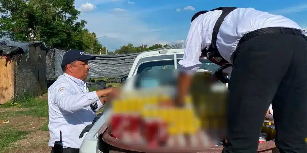 Decomisan más de 313 mil cervezas en operativos