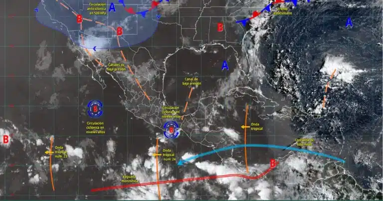 lluvias muy fuertes y calor extremo marcarán el clima en gran parte de méxico este miércoles