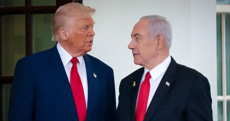 netanyahu rechaza plan de paz de trump para gaza y condiciona retiro de tropas al desarme de hamás