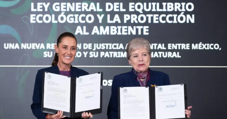 Presidenta Claudia Sheinbaum envía a la Cámara de Diputados iniciativa de Ley General de Protección Ecológica y Justicia Ambiental