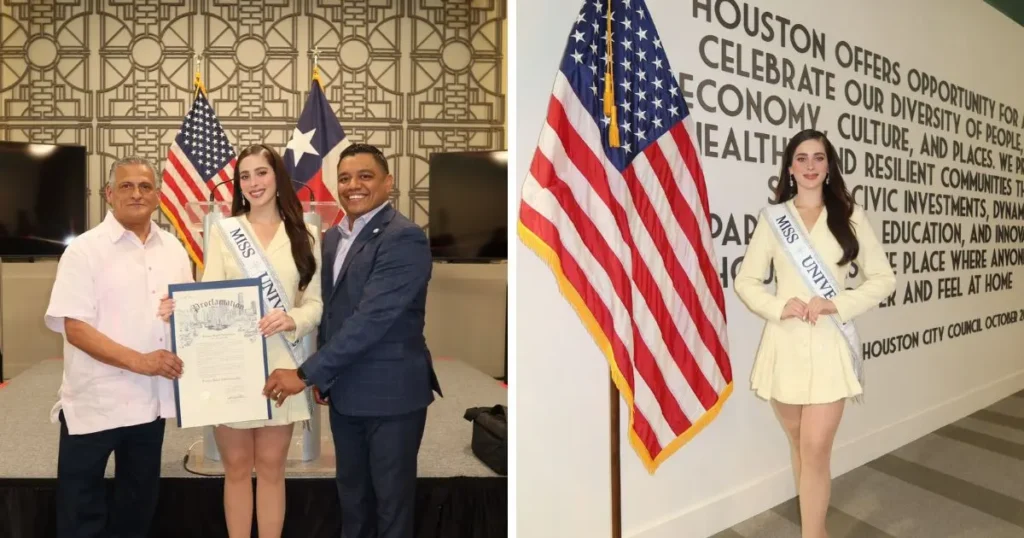 proclaman el “día de fátima bosch” en houston y homenajean a la miss universo 2025 (1)