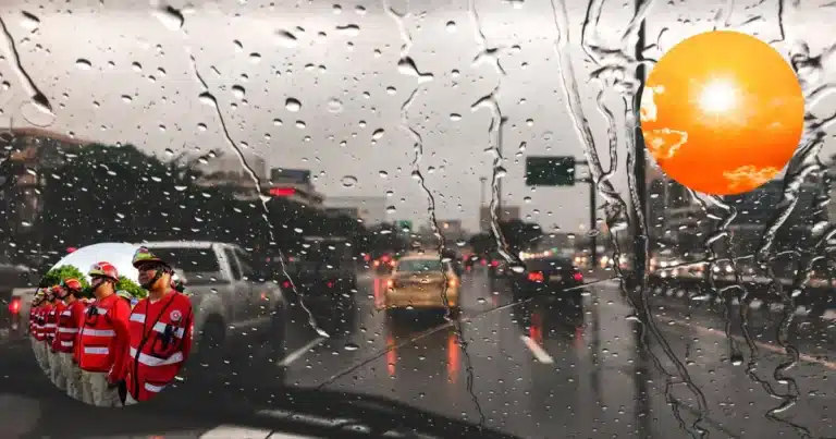 Protección Civil emite alerta nacional por intensas lluvias y temperaturas extremas