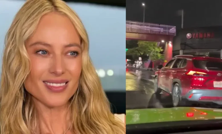Vanessa Huppenkothen relata momentos de pánico al volante en calles de la CDMX (Fotos Redes Sociales)