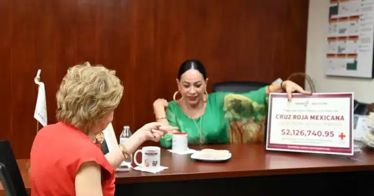 comunidades escolares de tabasco entregan más de 2.1 mdp a la cruz roja