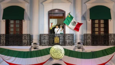 Da Javier May el tradicional Grito de Independencia en medio de la unidad y alegría de las familias tabasqueñas