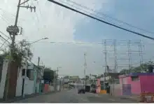Domingo bajo agua e intenso calor (Foto de cortesía)