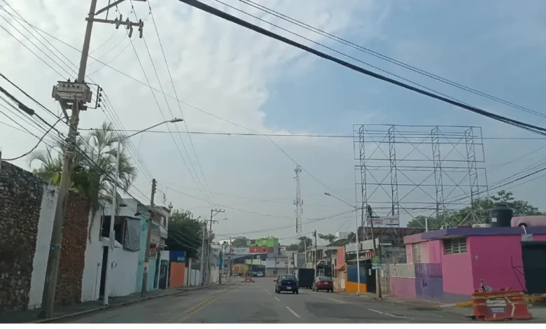 Domingo bajo agua e intenso calor (Foto de cortesía)