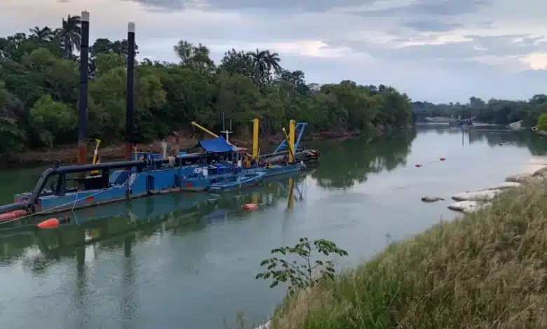 Labores continuas de desazolve (Foto de cortesía)