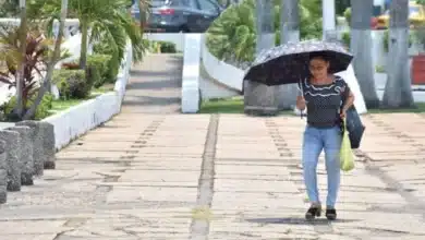 entre calor extremo y chubascos aislados