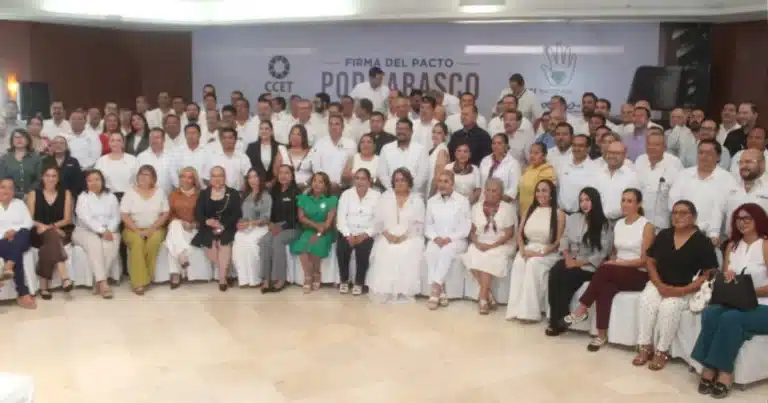 fuerza empresarial firma el pacto por tabasco para blindar la economía y el empleo local