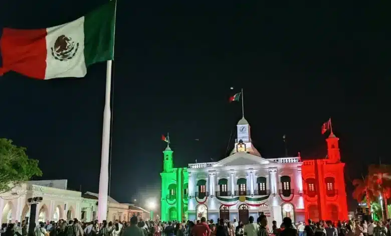 Tabasco se enciende de patria