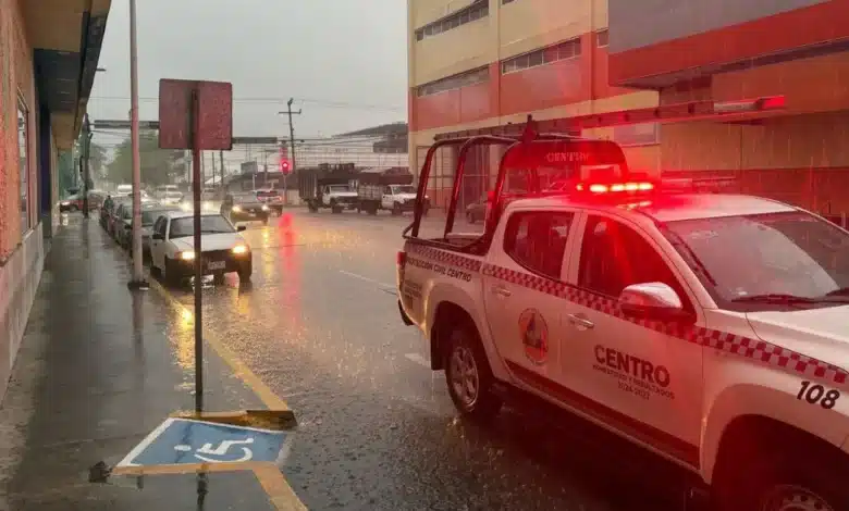 vigilan zonas críticas ante fuertes lluvias
