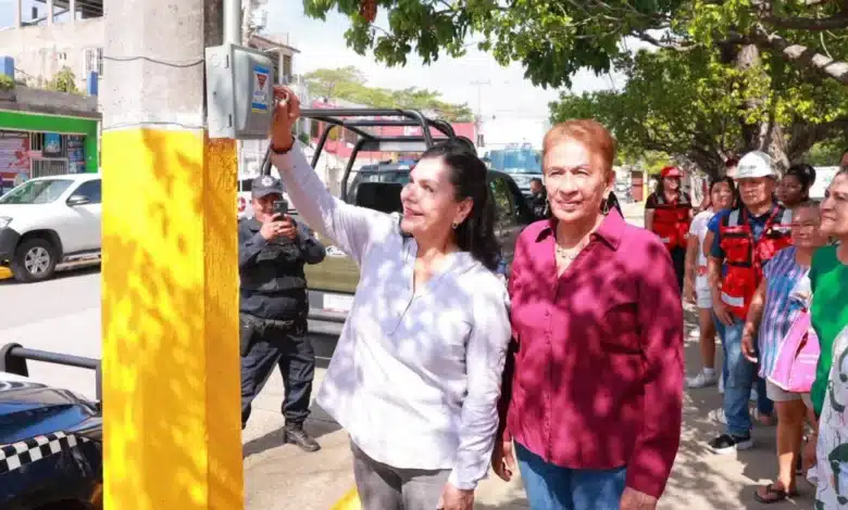 villa las flores mejora su alumbrado público con 77 nuevas luminarias en villahermosa