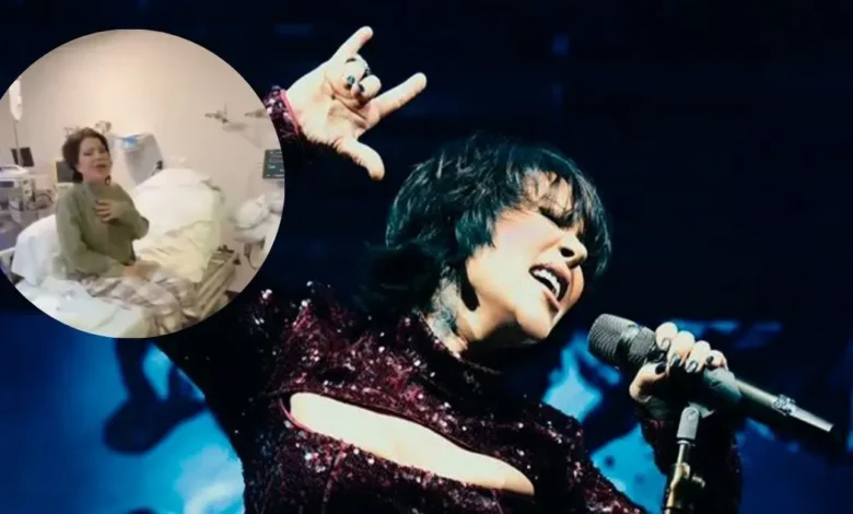alejandra guzmán comparte video desde el hospital tras “zafarse” la cadera en concierto