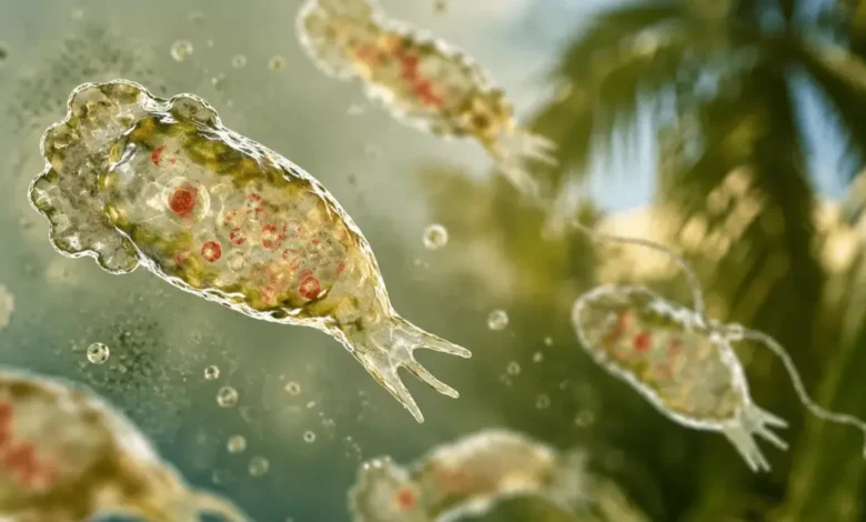 autoridades mantienen cerrado el lago artificial de yucatán donde fue confirmada la presencia de naegleria fowleri.