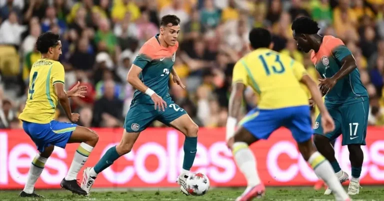 Brasil y Australia empatan en partido de Fecha FIFA