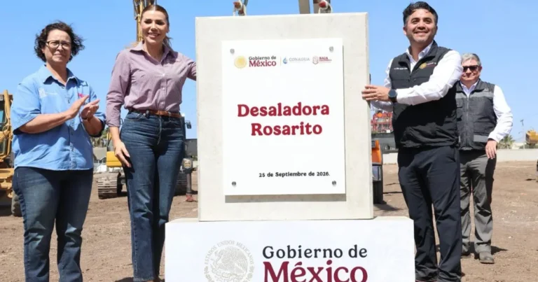 desaladora de rosarito colocan primera piedra de la que será la más grande de américa latina