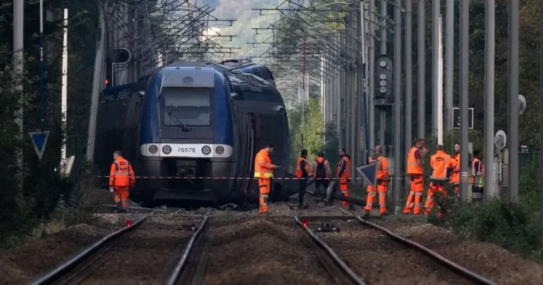 descarrilamiento de tren en francia deja 45 heridos