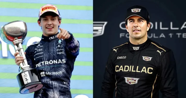 Checo Pérez abandona GP de España, Antonelli es el ganador (Fotos de internet)