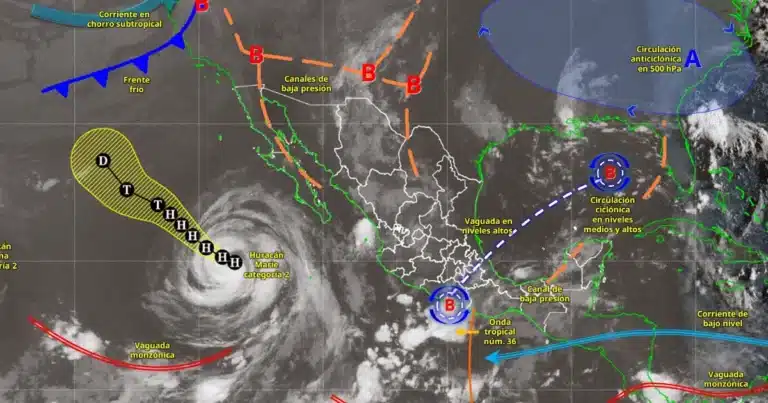 Pronóstico del clima: huracán Marie provoca lluvias puntuales intensas (Foto de internet)