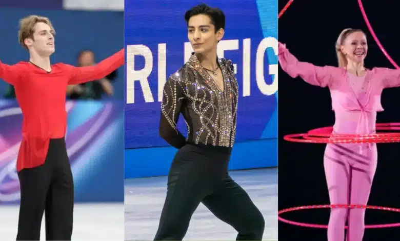 Donovan Carrillo junto a patinadores olímpicos internacionales llegan a México (Fotos de redes sociales)