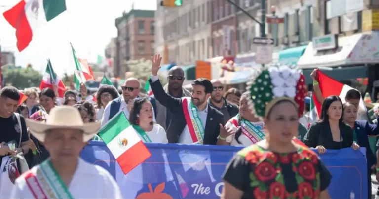 Desfile por la Independencia de México en Nueva York, alcalde muestra su apoyo (Foto de internet)