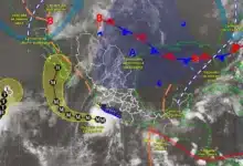 Clima hoy: lluvias por huracán Polo en estos estados, a la espera del frente frío (Imagen de Conagua)