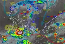 Pronóstico del Tiempo Hoy en México: llegada de huracán Rachel y frente frío (Imagen de Conagua)