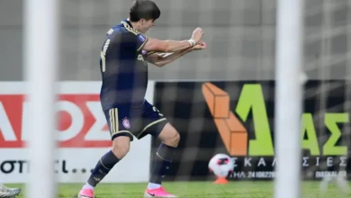 “Hormiga” González anota gol en Copa de Grecia en goleada del Olympiacos