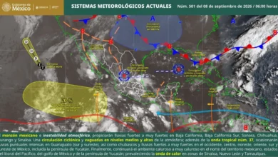 lluvias intensas en guanajuato y tormentas en varias regiones de méxico