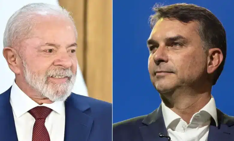 lula y flávio bolsonaro empatan con 41% en brasil