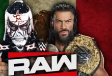 penta zero miedo vs. roman reigns ¿dónde ver monday night raw en arena cdmx en vivo hoy