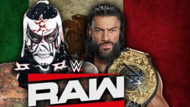 penta zero miedo vs. roman reigns ¿dónde ver monday night raw en arena cdmx en vivo hoy