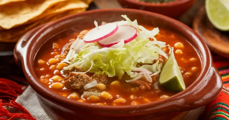pozole rojo receta ideal para septiembre