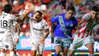 Puebla vence a Necaxa con gol agónico y Tijuana cae ante Querétaro en la Liga MX (Foto Imago7 y Mexsport)