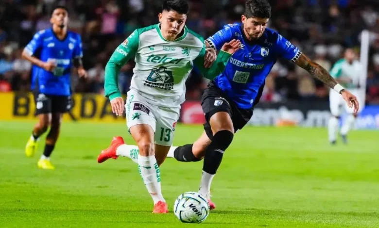 querétaro y león empatan 1 1 en la jornada 9