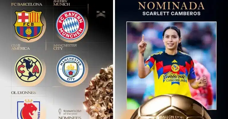 scarlett camberos, primera mexicana en ser nominada al balón de oro femenil