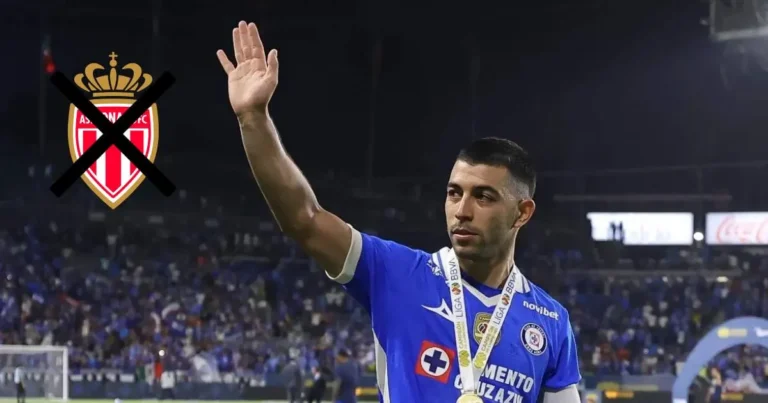 Seguirá Erik Lira en Cruz Azul, se cae fichaje con el Mónaco