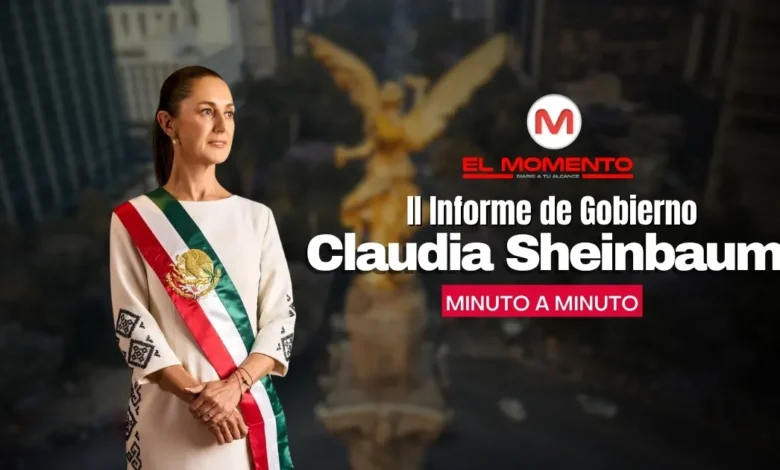 sigue en vivo el segundo informe de gobierno de claudia sheinbaum