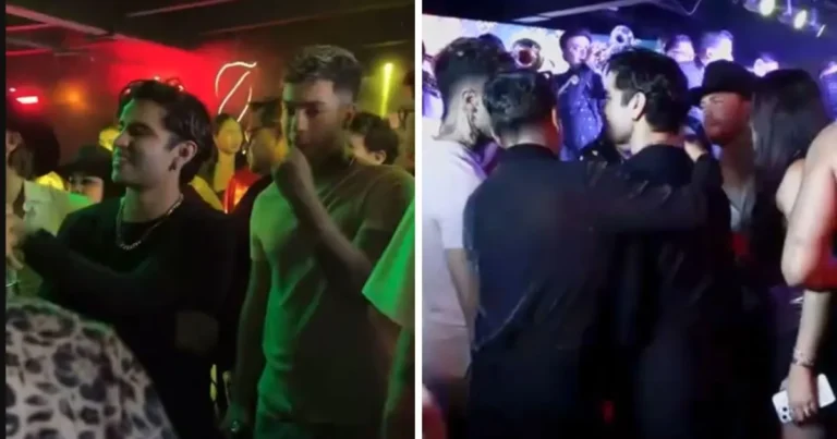 video así fue el enfrentamiento entre aaron mercury y naim darrechi en el cumpleaños de abelito