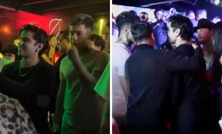video así fue el enfrentamiento entre aaron mercury y naim darrechi en el cumpleaños de abelito