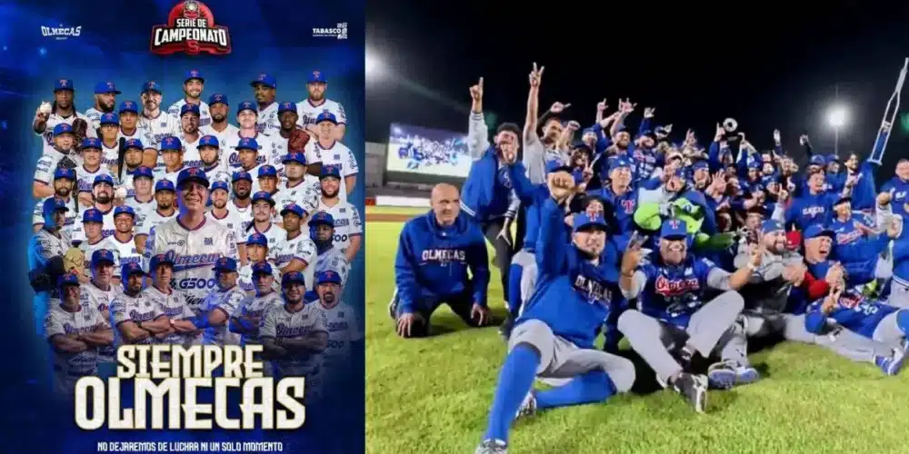 ¡Olmecas campeón de la zona sur!