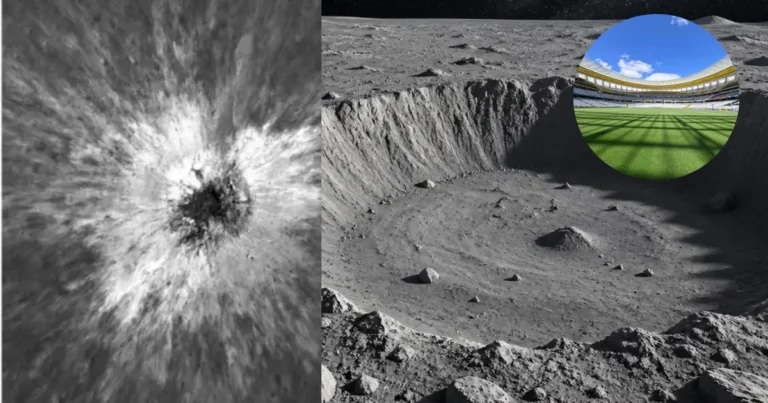 ¡Un impacto brutal en la Luna! Descubren gigante cráter recién formado del tamaño de dos canchas de futbol